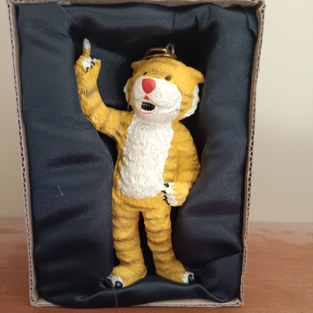 New LSU Mike the Tiger Hanging Ornament